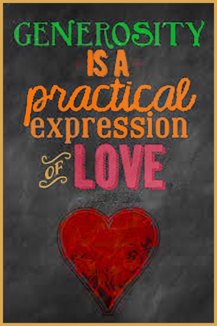 generosity