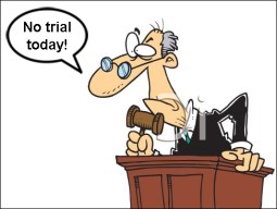 No trial